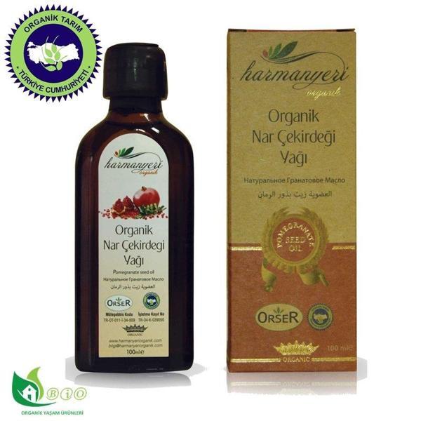 Harmanyeri Organik Nar Çekirdeği Yağı 100 ml - Image 1