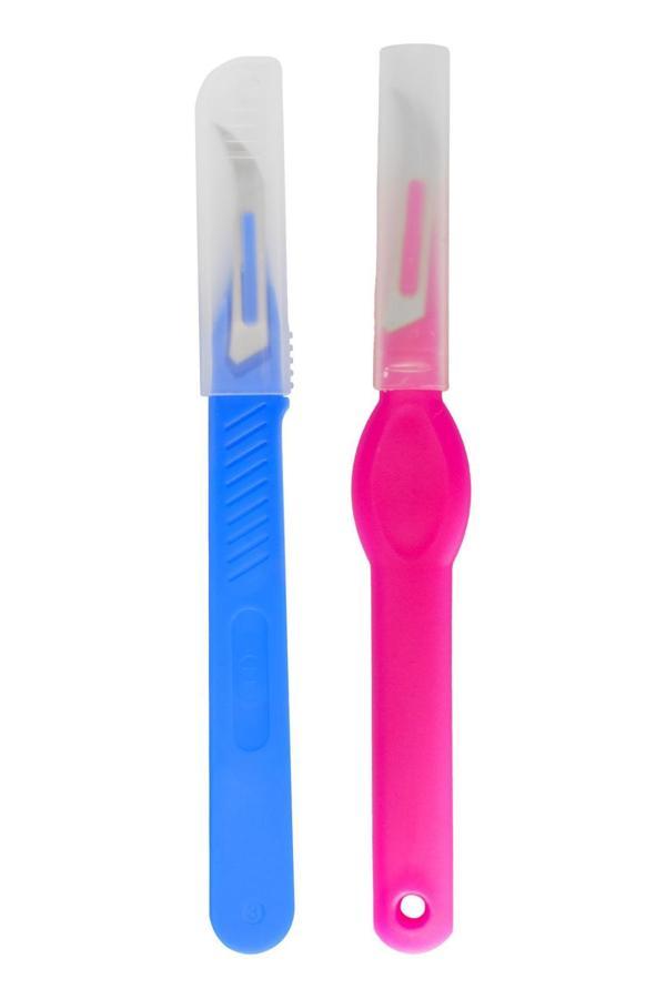 2'li Overlok Dikiş Sökücü ve İlik Açıcı Set – Plastik Saplı, Koruyucu Kılıflı - Image 1