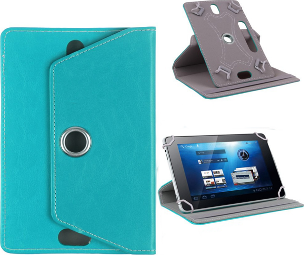 Lenovo Tab M10 FHD Plus (2.Nesil) 10.3 inç Uyumlu Fuchsia 360° Dönebilen Standlı Kapaklı Universal Tablet Kılıfı - Image 1