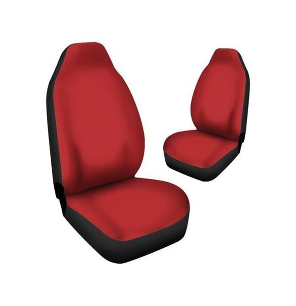 Citroen C4 Araca Özel Oto Koltuk Kılıfı Pro - Baskısız - Kırmızı - Image 1