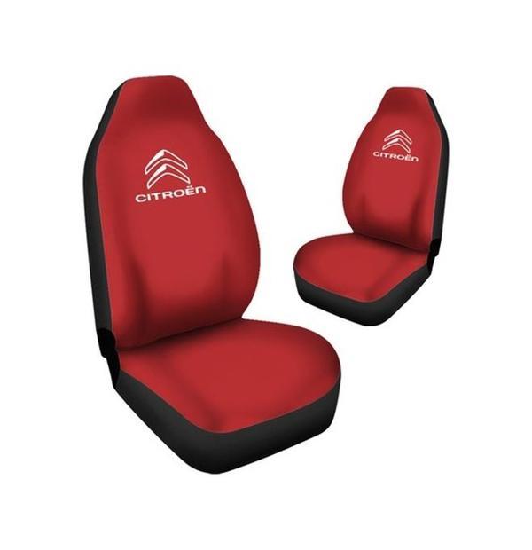 Citroen C-Elysee Araca Özel Oto Koltuk Kılıfı Pro - Kırmızı - Image 1