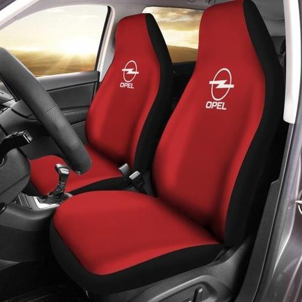 Opel Corsa Araca Özel Oto Koltuk Kılıfı Pro - Kırmızı - Image 1