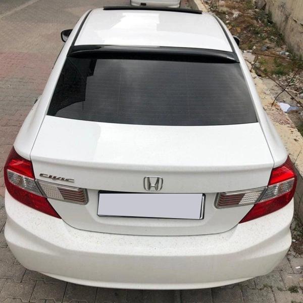 Honda Civic Arka Cam Üstü Spoiler İnce Model 2012-2015 - Image 1