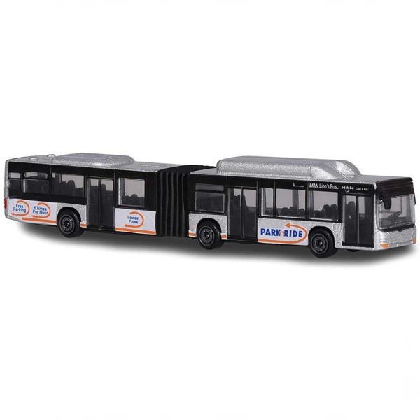 Majorette Transporter Toplu Taşıma Aracı Metal Gri Model - 20 CM - Image 1
