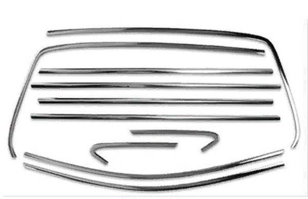 Volkswagen Golf 7 - 7.5 2013-2020 Cam Çerçeve Nikelajı - Image 1