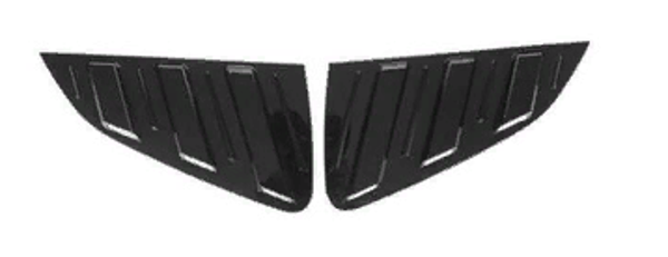 Volkswagen Polo 2019+ Kelebek Cam Kaplama - Piano Black - Image 1