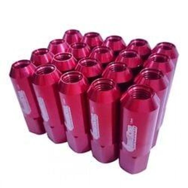 Renkli Uzun Bijon Takımı Kırmızı - Image 1