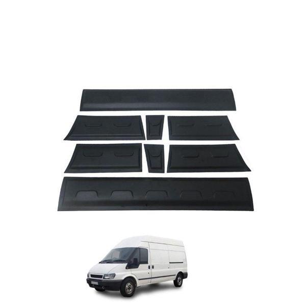 Ford Transit 2002-2006 Uzun Şase Kapı Kabartma 8 Prç - Image 1