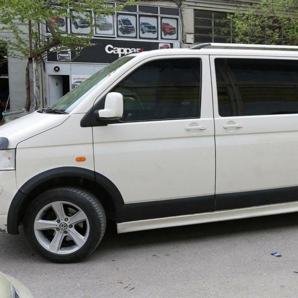Volkswagen Transporter T5 Kısa Şasi 2009 - 2014 Çamurluk Kapı Dodikleri Set 11 Parça Sol Sürgü - Image 1