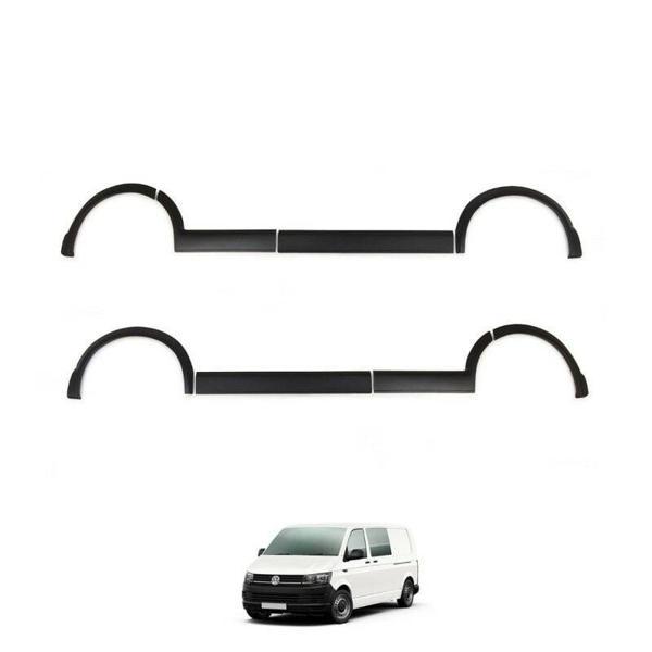 Volkswagen Transporter T5 Kısa Şasi 2015- 2020 Çamurluk Kapı Dodikleri Set 11 Parça Çift Sürgü - Image 1