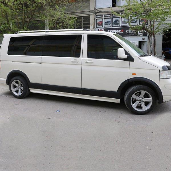 Volkswagen Transporter T5 Uzun Şasi 2009 - 2014 Çamurluk Kapı Dodikleri Set 11 Parça Çift Sürgü - Image 1