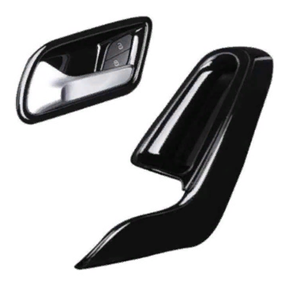 Mercedes W177 A Serisi 2019+ Uyumlu Kapı Kolçak Kaplama - Piano Black - Image 1