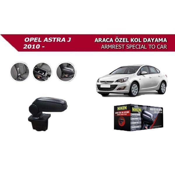 Opel Astra J 2010- Araca Özel Kol Dayama Siyah - Image 1
