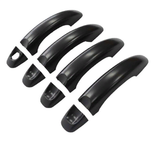 Volkswagen Amarok 2010-2020 Kapı Kolu Kaplama - Siyah - Image 1