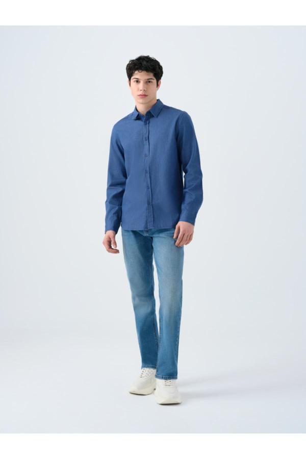 Loft Erkek Regular Fit Kısa Kol Gömlek Lf2038615 - Image 1