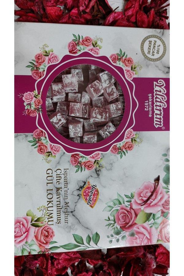 Yıldırım Şekerleme Isparta Gül Lokumu 200 Gr Çifte Kavrulmuş - Image 1