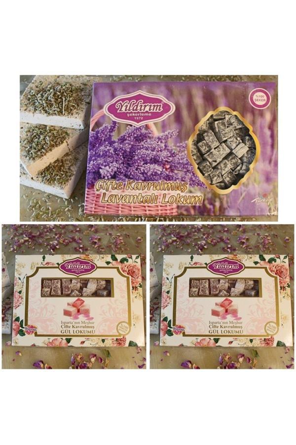 Yıldırım Şekerleme Gül & Lavanta Lokumu Set - Image 1