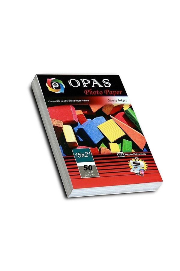Emek 50 Adet A5 - 15X21Cm Photo Paper Glossy 240Gsm Fotoğraf Kağıdı - Image 1