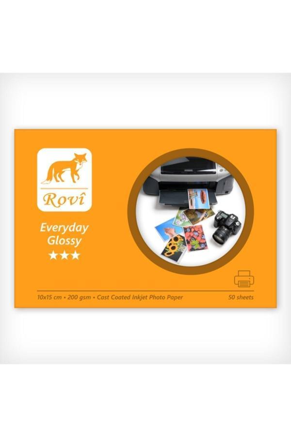 Rovi Fotoğraf Kağıdı () Everyday Parlak 200Gsm 10X15 50Yp - Image 1