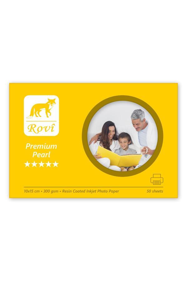 Rovi Premium Inci Fotoğraf Kağıdı 300Gsm 50Yp 10X15 - Image 1