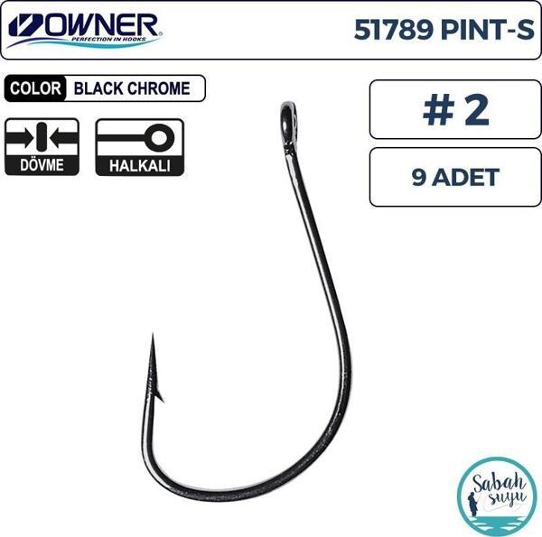 Owner 51789 Pint-S Delikli İğne #2 (9 Adet) Siyah - Image 1