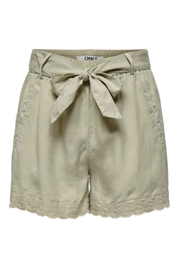 Only Onlarızona Lıfe Hw Belt Emb Shorts - Image 1