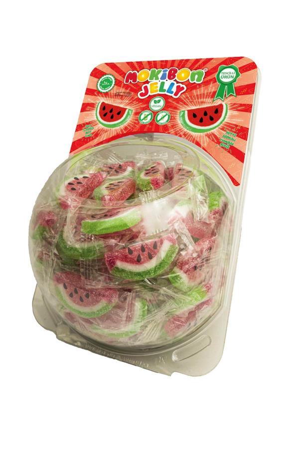 Mokibon Jelly Karpuz Dilimi 100'lü Paket - Image 1