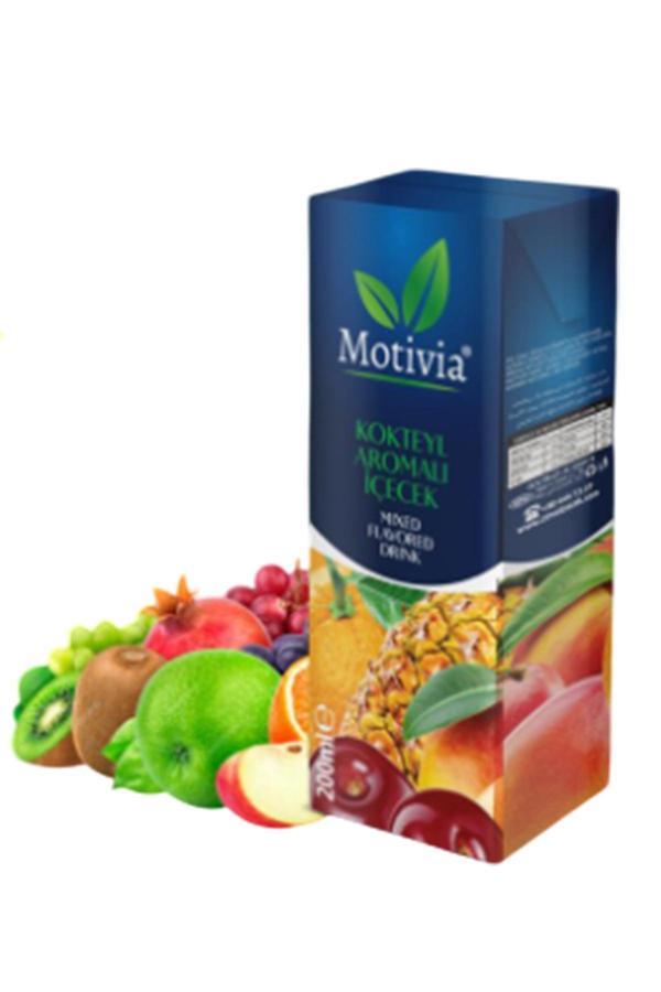 Motivia Karışık Meyve Aromalı İçecek 200 x 27 Adet - Image 1
