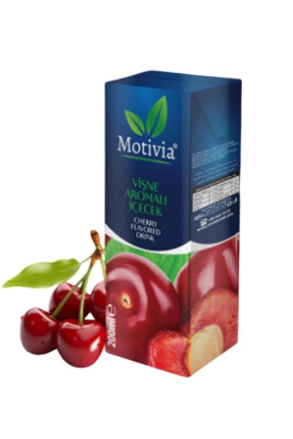 Motivia Vişne Aromalı İçecek 200 x 27 Adet - Image 1
