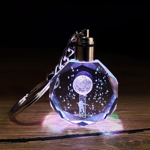 BlackCraft Işıklı Kristal Anahtarlık (BC-497847) - Image 1