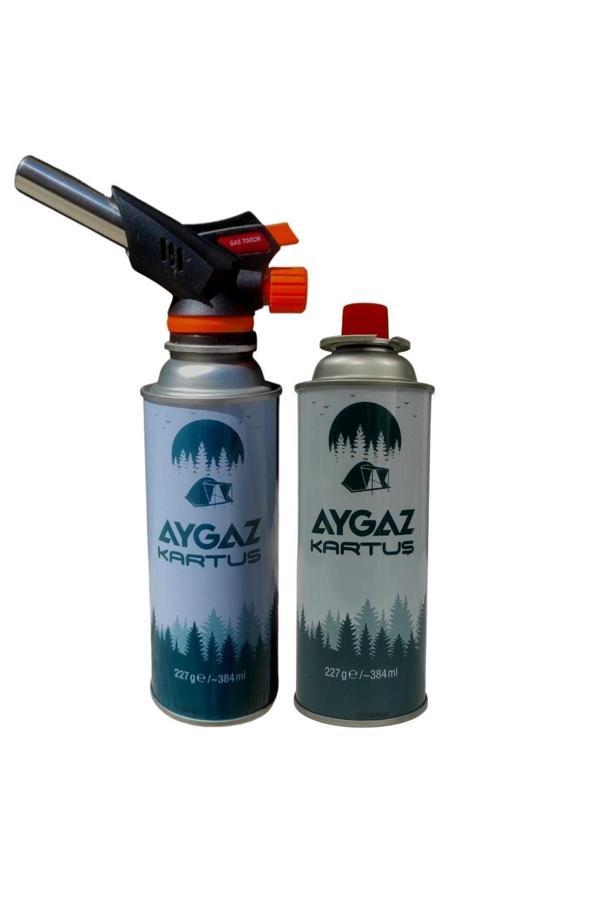 Aygaz Gas Torch Pürmüz 227 Gr Kartuş Ikili Set - Image 1