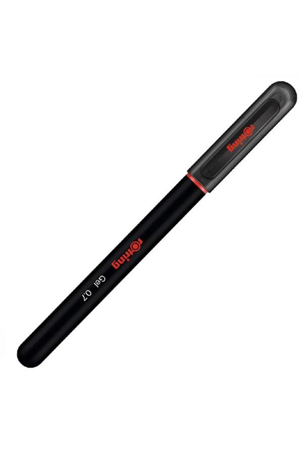 Rotring Jel Kalem 0.7 MM Siyah Jel Kalem (12 Li Paket) - Image 1
