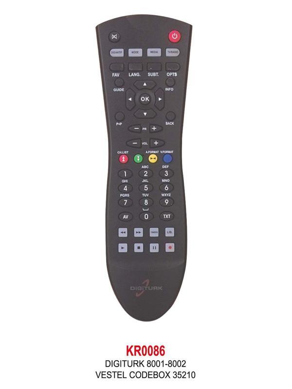 DIGITURK 8001-8002 UYDU KUMANDASI - Image 1