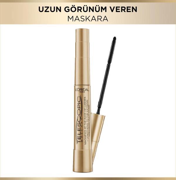 L'Oréal Paris Telescopic Maskara - Siyah - Image 1