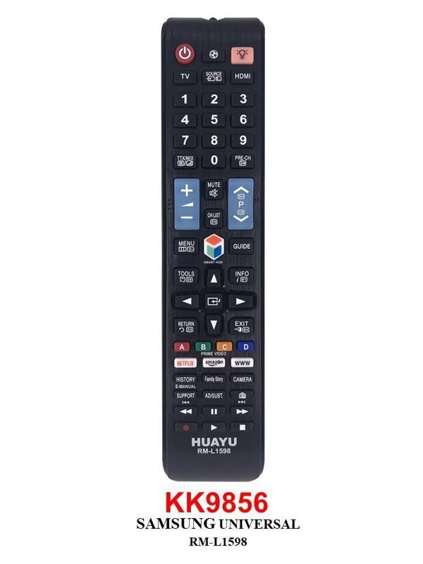 SAMSUNG  RM-L1598 NETFLIX-AMAZON-WWW TUŞLU LCD KUMANDA - Image 1
