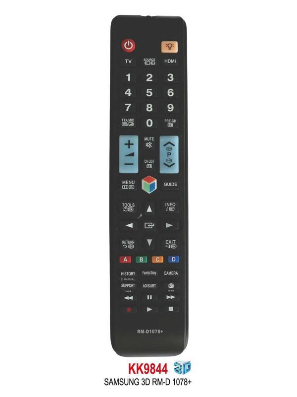 SAMSUNG 3D RM-D 1078+LCD  KUMANDA - Image 1