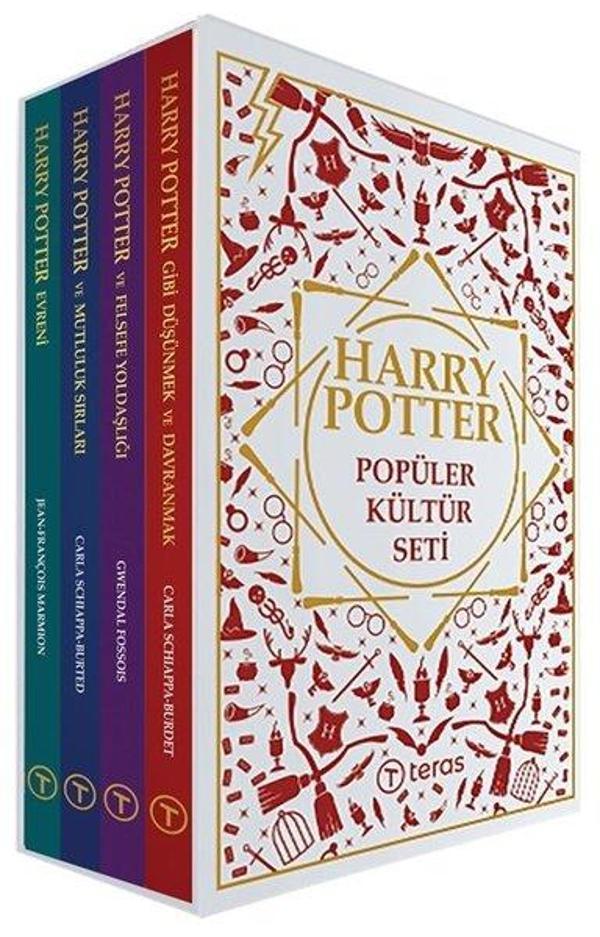 Harry Potter Popüler Kültür Seti - 4 Kitap Takım Kutulu - Teras Kitap - Image 1