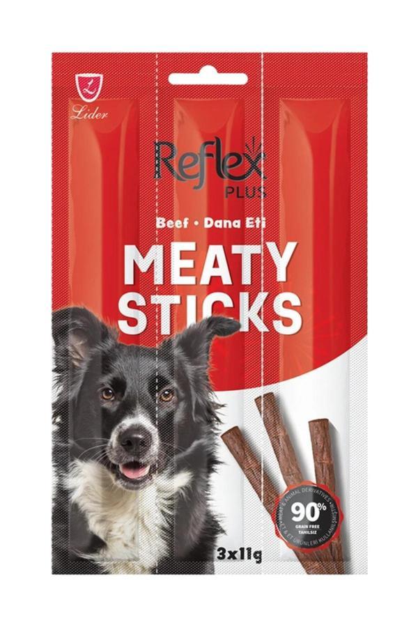 Meaty Sticks Dana Etli Köpek Ödül Çubuğu 3x11gr Otuzlu Paket - Image 1