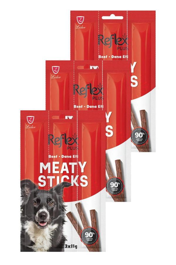 Meaty Sticks Dana Etli Köpek Ödül Çubuğu 3x11gr Üçlü Paket - Image 1