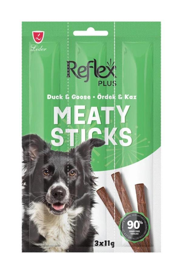 Meaty Sticks Ördek ve Kaz Etli Köpek Ödül Çubuğu 3x11gr Otuzlu Paket - Image 1