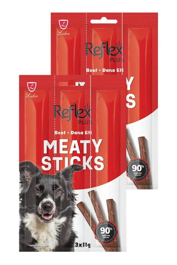 Meaty Sticks Dana Etli Köpek Ödül Çubuğu 3x11gr İkili Paket - Image 1
