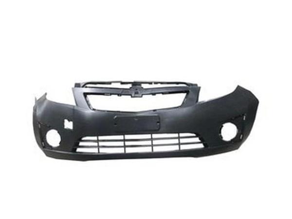 2012-2012 Chevrolet Spark Ön Tampon Siyah (Sis-Panjur Delikli Fpı) (Adet) (Oem No:95141821) - Image 1