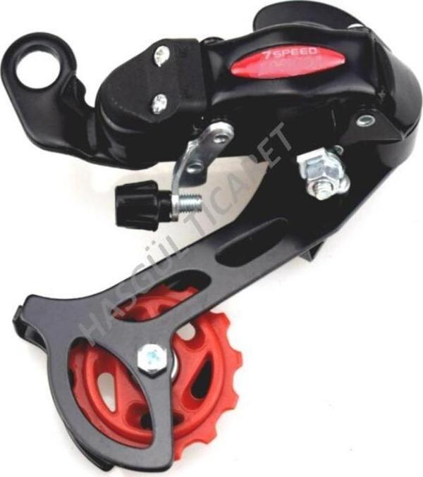 HSGL BİSİKLET ARKA HG-40 VİTES ATTIRICI SİYAH  KULAKSIZ - Image 1