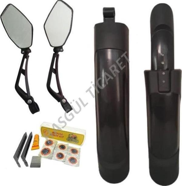 HSGL BİSİKLET AYNA ÇAMURLUK ve LASTİK YAMA SETİ AKSESUARI - Image 1