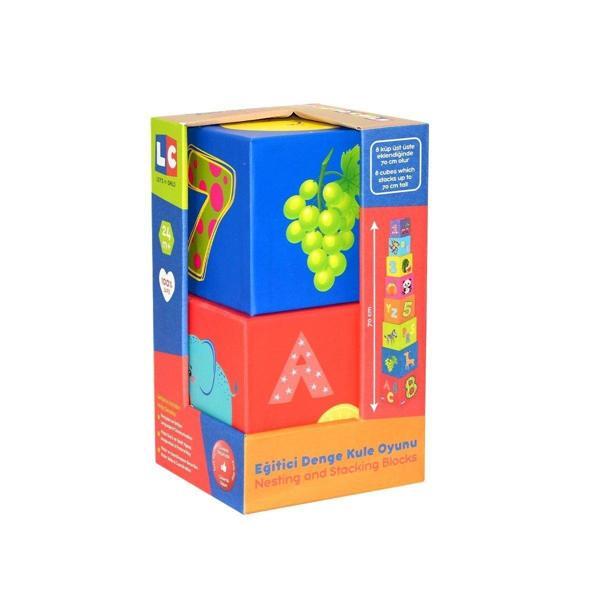 30628-LC EĞİTİCİ DENGE KULE OYUNU - Image 1