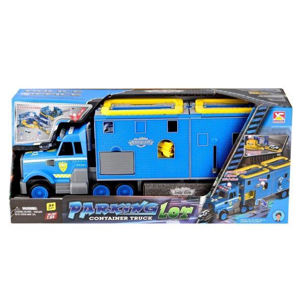 4345 Sesli Işıklı Transporter Garaj Seti - Image 1