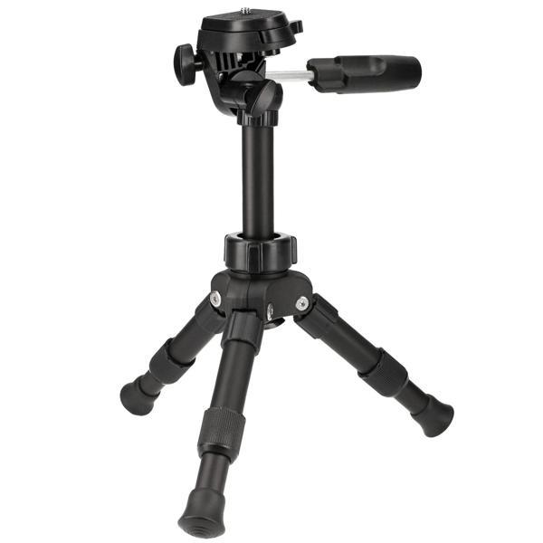 ayex LT-257 Hafif ve Dayanıklı Kamera Tripodu 3-Yollu Kafa Hızlı Çıkarma Plakası & Su Terazisi - Image 1