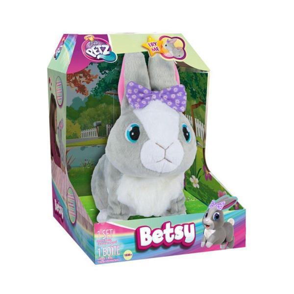 9586 Sesli ve Hareketli Peluş Tavşan Betsy -Sunman - Image 1