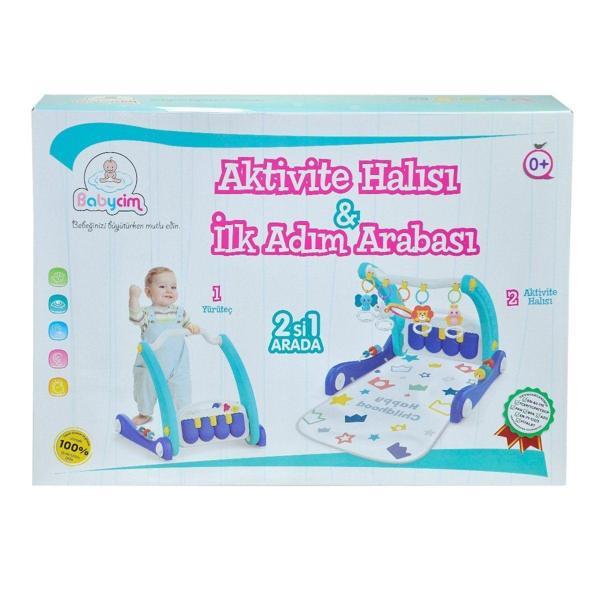 E0633 AKTİVİTE HALISI İLK ADIM ARABASI MAVİ - Image 1
