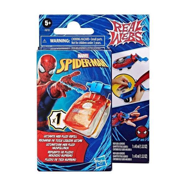 F8735 Spider-Man Ağ Ve Su Fırlatıcı Yedek Paket +3 yaş - Image 1